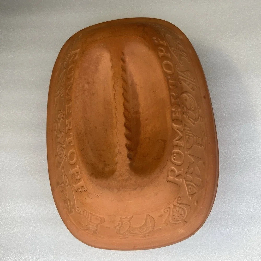 Vtg Romertopf Bay-Keramik West Germany 111 Terracotta Clay Baker Steamer Roaster